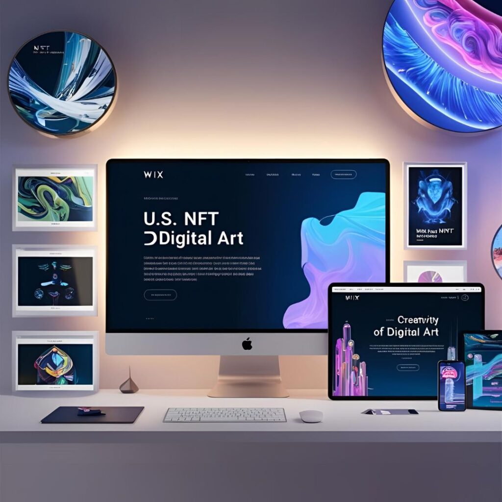 launch an NFT website with Wix Studio