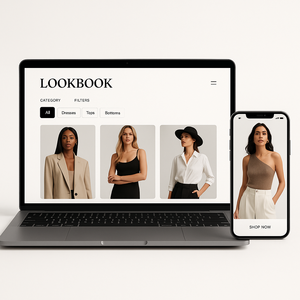 Dynamic Lookbook Wix Studio
